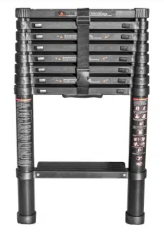Quick Pitch 2.6m Telescopic Ladder Complete - QPSA-26TLC