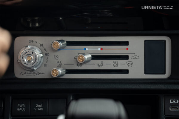 Urnieta Vintage A/C Control Panel - LC70 - Colour: Black