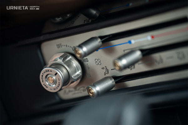Urnieta Vintage A/C Control Panel - LC70 - Colour: Silver