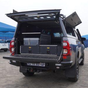 Zambezi Twin Drawer – Toyota Hilux Vigo D4D - Cab Size: Extra Cab