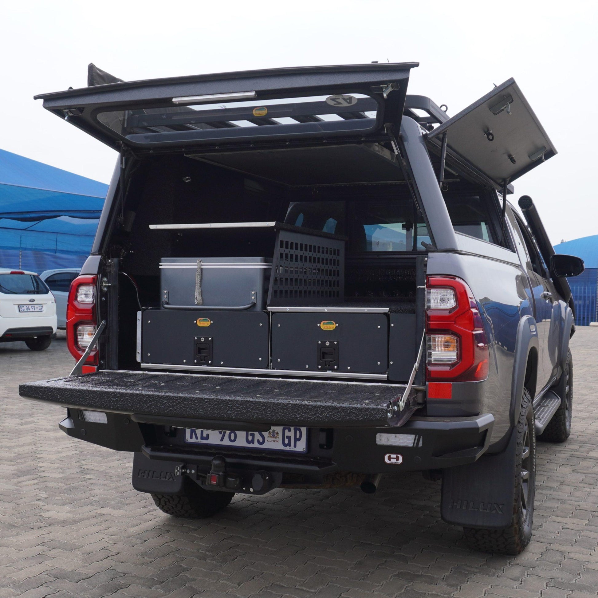 Zambezi Twin Drawer – Toyota Hilux Vigo D4D - Cab Size: Double Cab