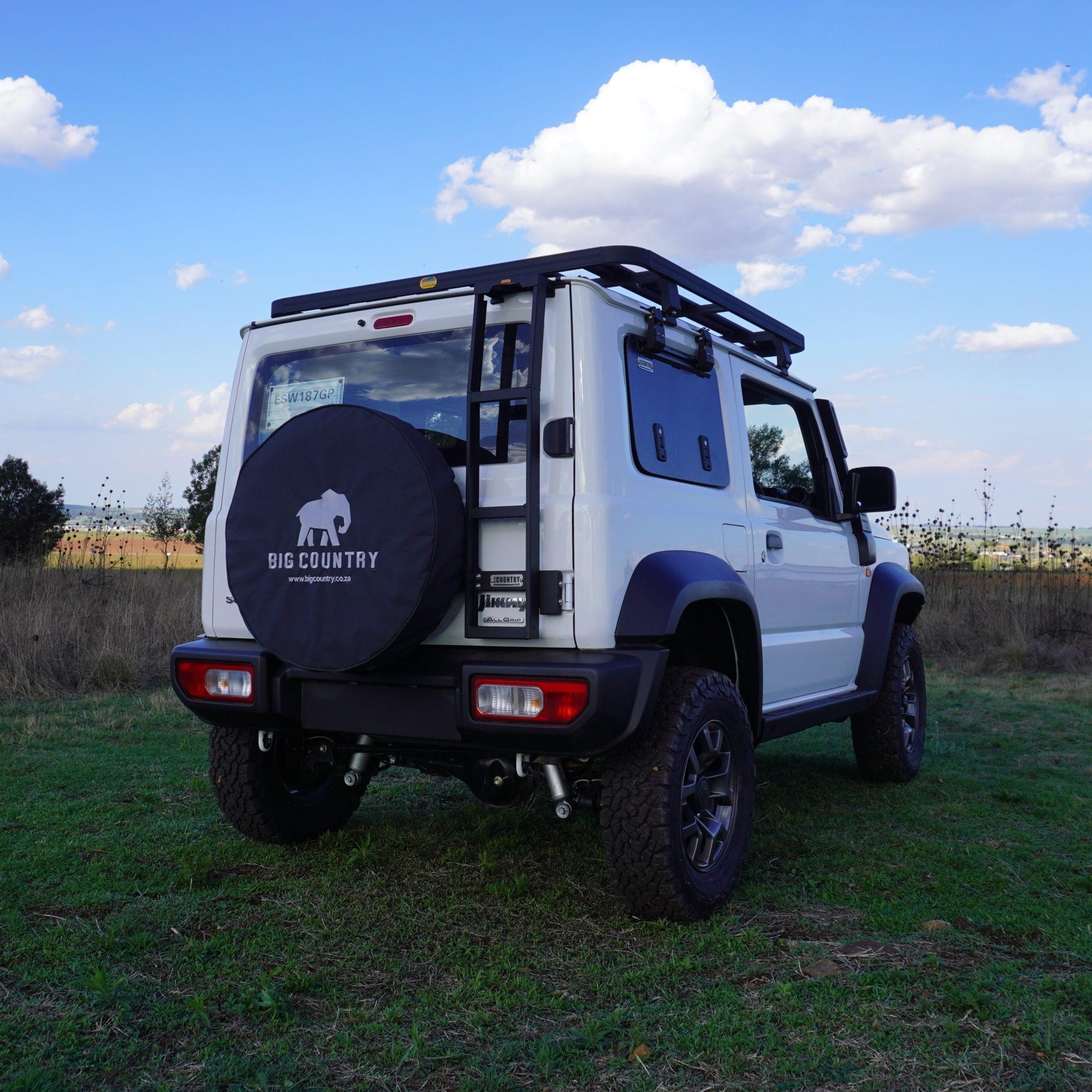 Spare Wheel Cover - Suzuki Jimny 2018+ - Colour: Black