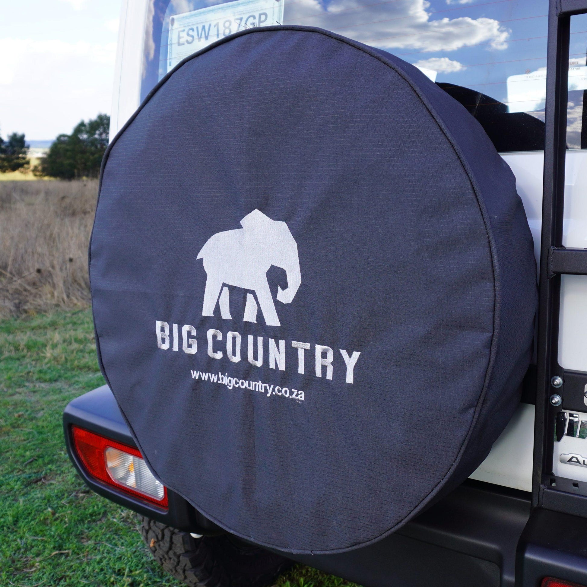 Spare Wheel Cover - Suzuki Jimny 2018+ - Colour: Black