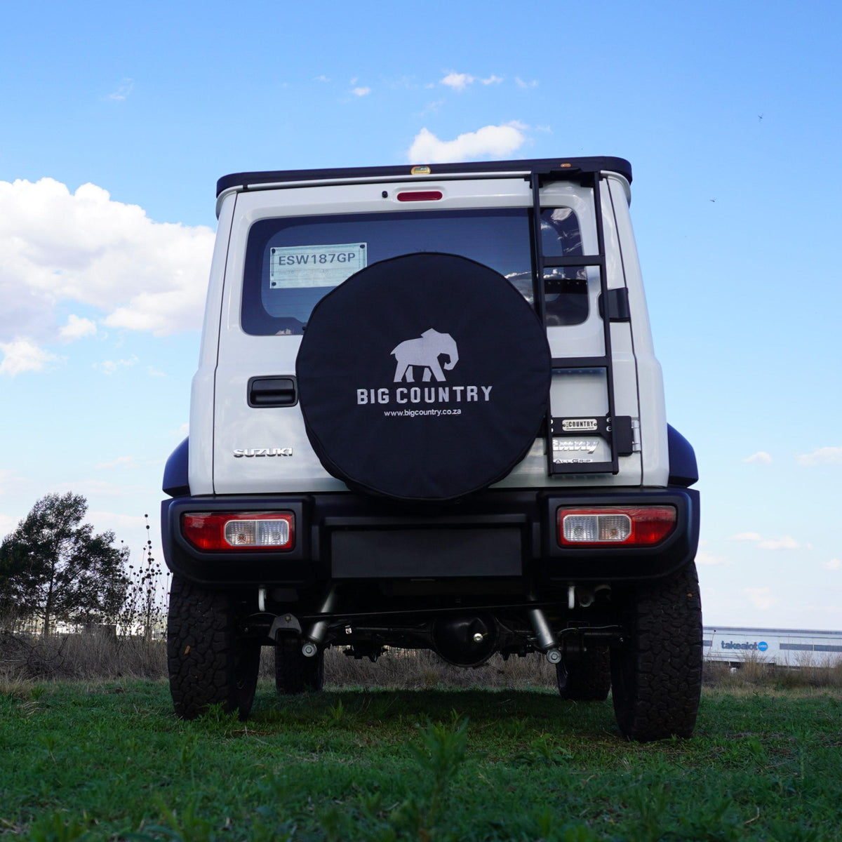 Spare Wheel Cover - Suzuki Jimny 2018+ - Colour: Black