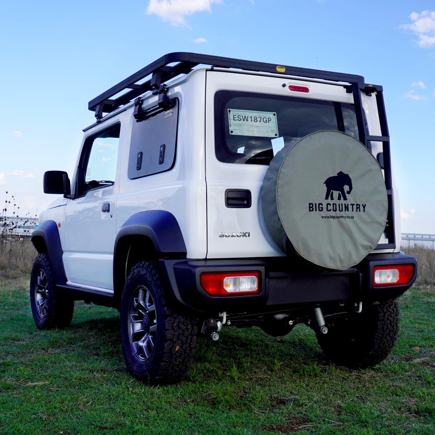 Spare Wheel Cover - Suzuki Jimny 2018+ - Colour: Olive Green