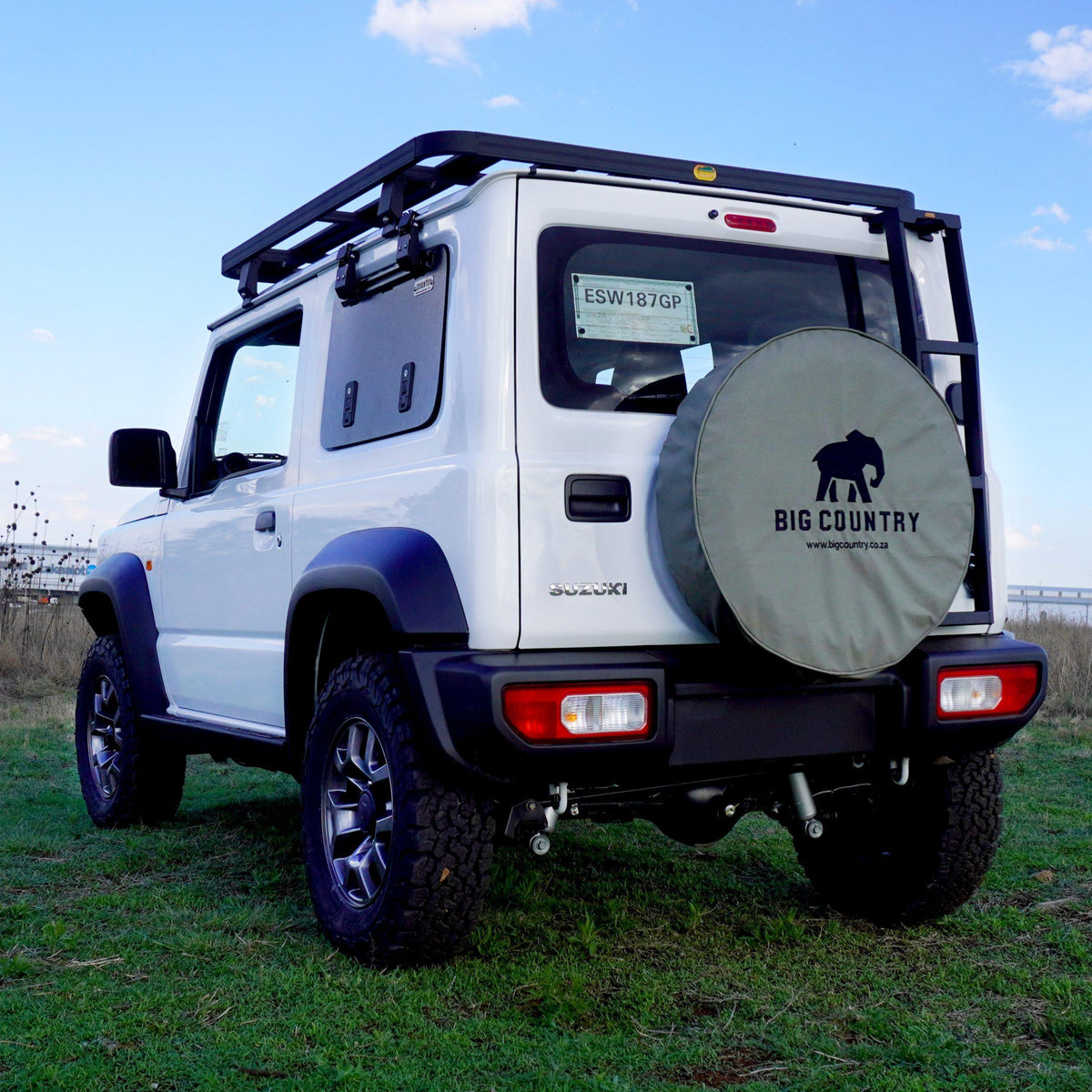 Spare Wheel Cover - Suzuki Jimny 2018+ - Colour: Grey