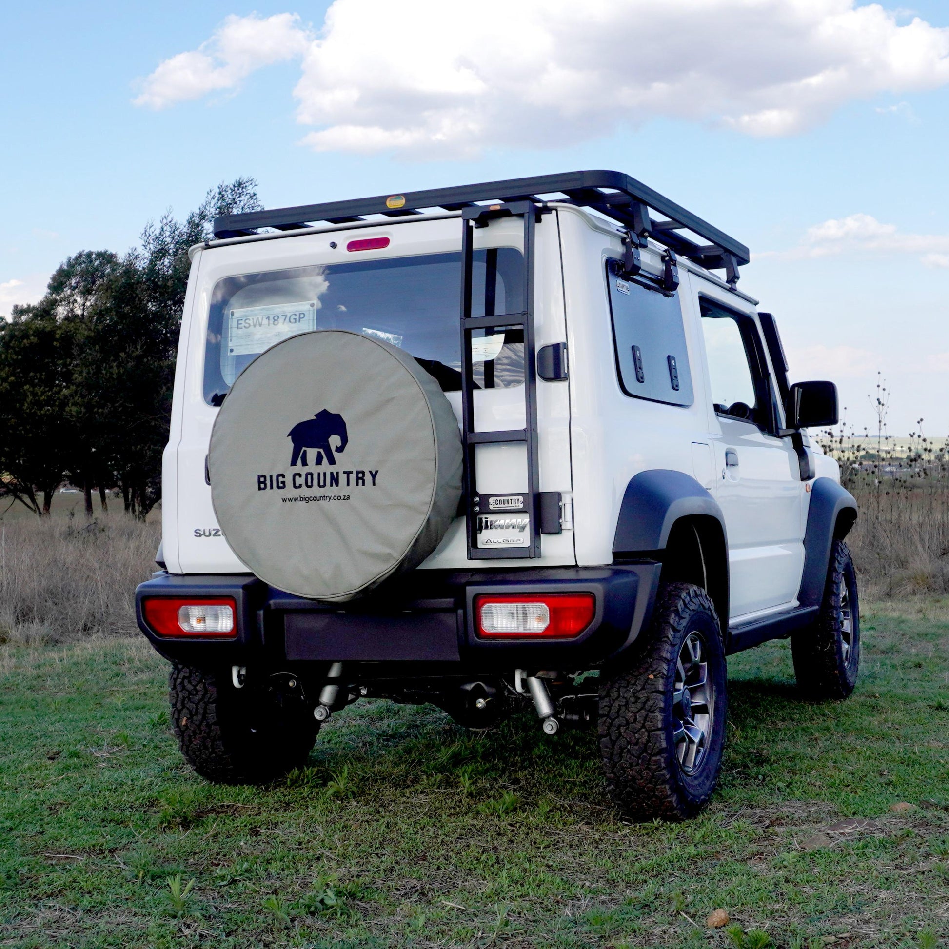 Spare Wheel Cover - Suzuki Jimny 2018+ - Colour: Grey