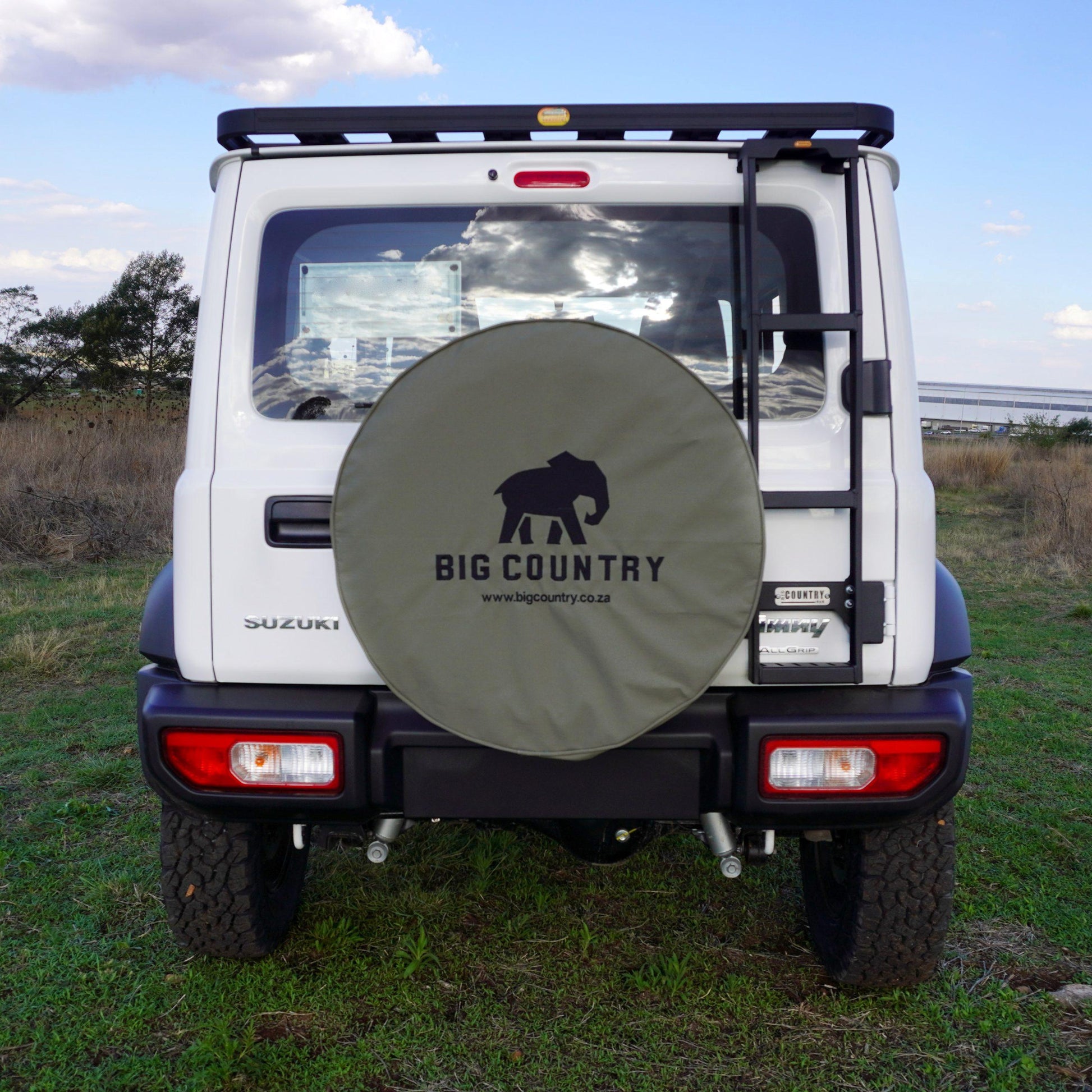 Spare Wheel Cover - Suzuki Jimny 2018+ - Colour: Black