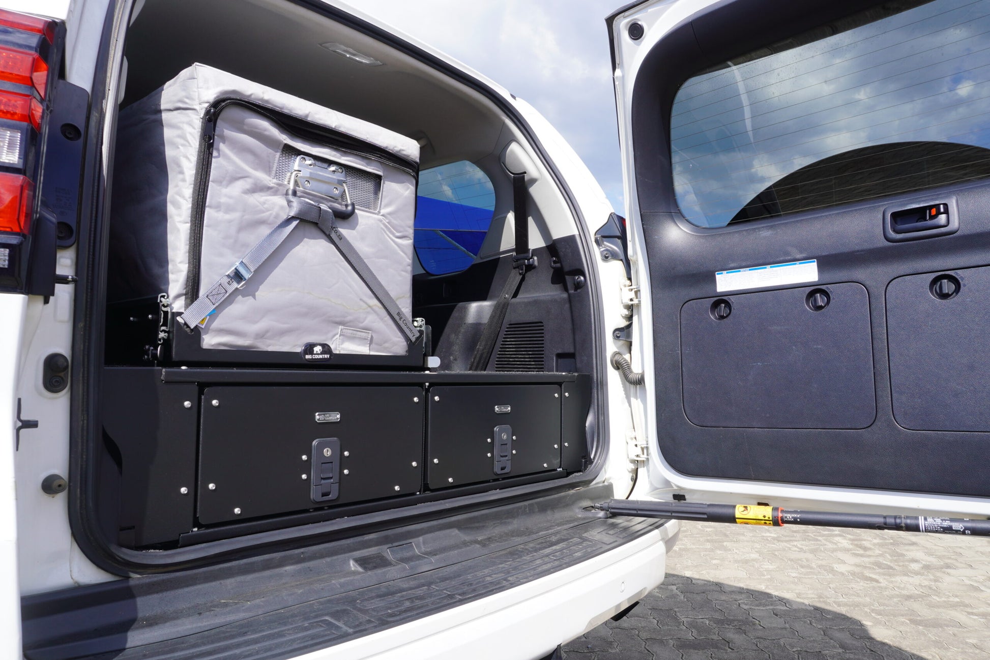 Twin Drawer – Toyota Prado 150 - Mount: floor-mount