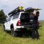 Easy Stow Away Camping Table - Size: Large