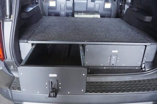 Twin Drawer – Toyota Prado 250 - Mount: floor-mount