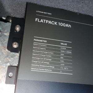100Ah Flat Pack Battery