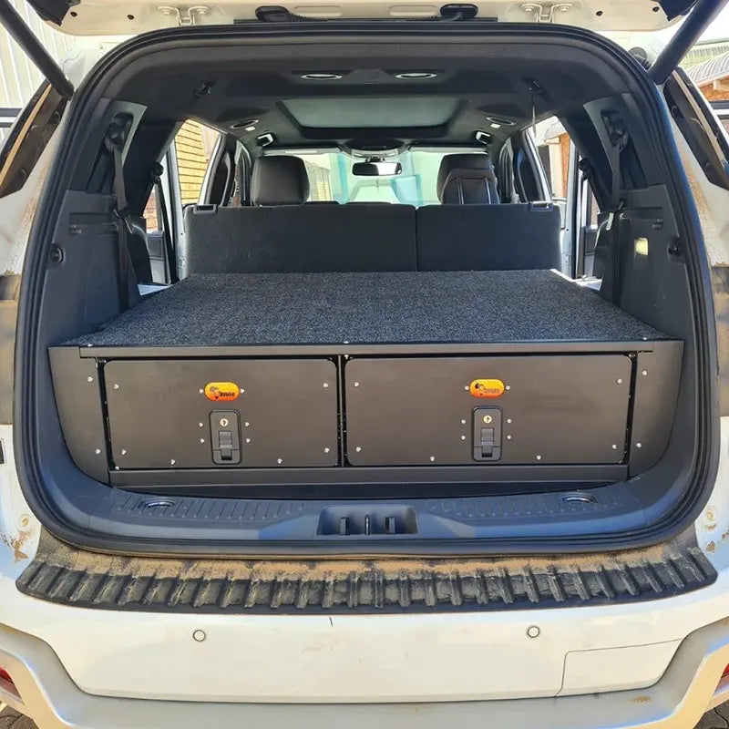 Twin Drawer – Ford Everest T6 - Mount: floor-mount