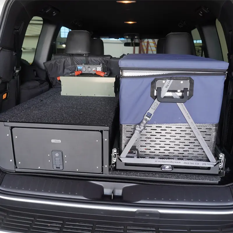 Savute Single Drawer + Fridge Slide Platform – Fortuner GD6/D4d - Vehicle Year Model: 2016+