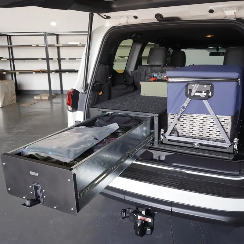 Savute Single Drawer + Fridge Slide Platform – Fortuner GD6/D4d - Vehicle Year Model: 2016+