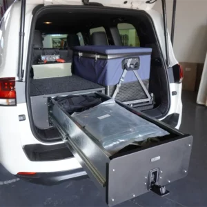 Savute Single Drawer + Fridge Slide Platform – Fortuner GD6/D4d - Vehicle Year Model: 2016+