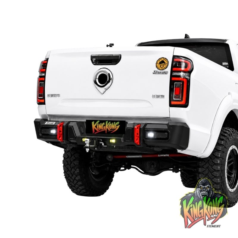 GWM P300 Raptor Rear Bumper | Off-Road Rear Steel Bumper