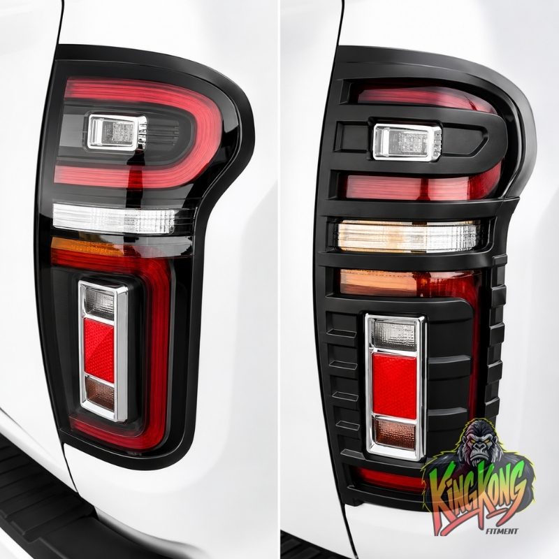 GWM P300 Tail Light Covers | Rear Light Protection Kit