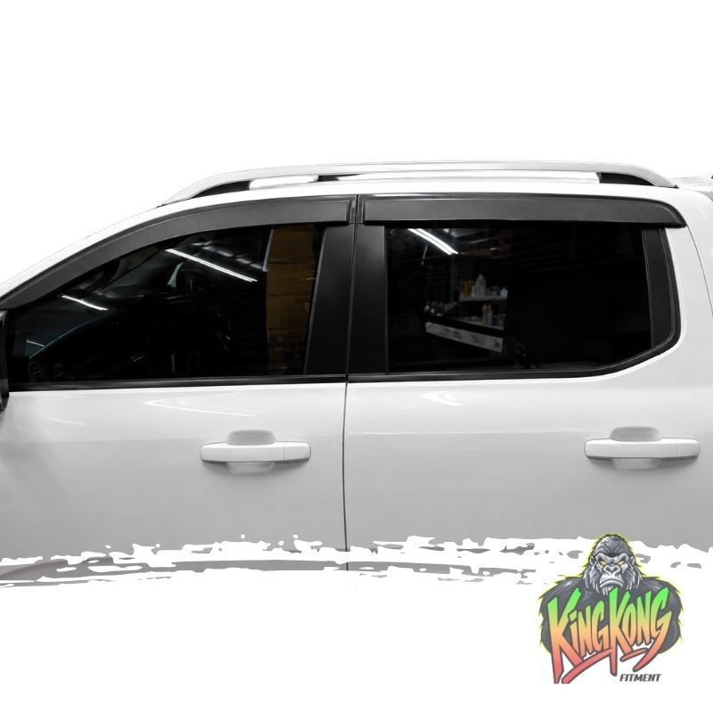 GWM P300 Weather Shields | Matte Grain Wind Deflectors