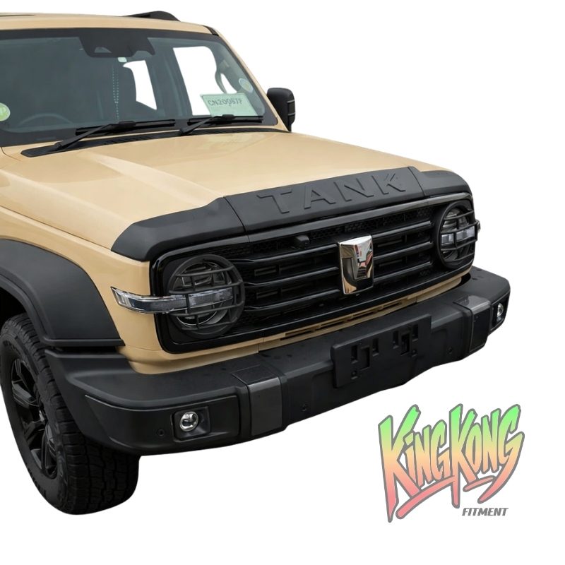 GWM Tank 300 3-Piece Matte Grain Bonnet Guard