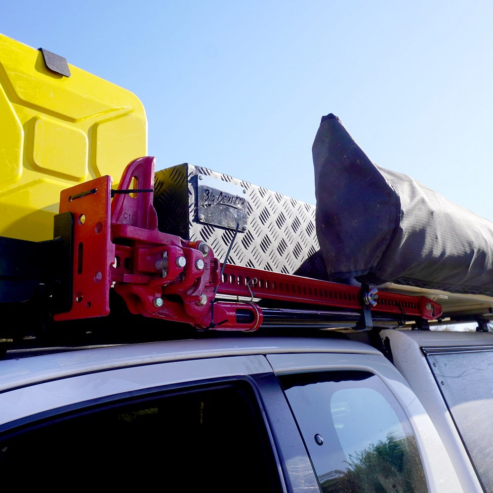 Hi-Lift Jack Bracket - Roof Rack Side Rail Mount