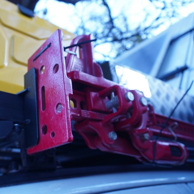 Hi-Lift Jack Bracket - Roof Rack Side Rail Mount