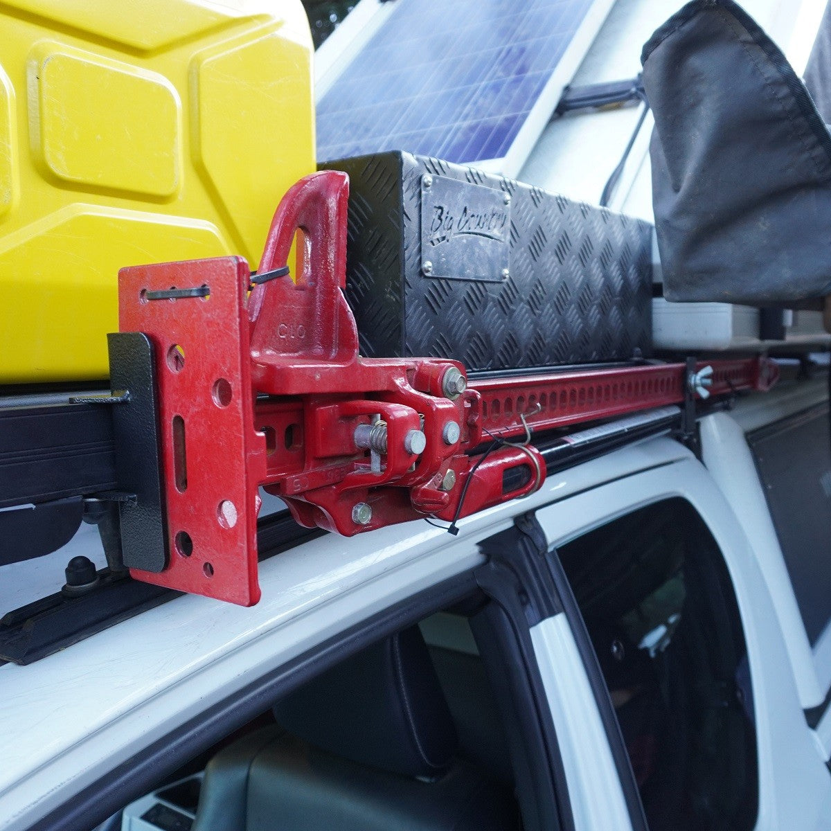 Hi-Lift Jack Bracket - Roof Rack Side Rail Mount