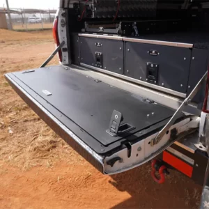 Tailgate Storage – Toyota Hilux Revo GD6 (models w/o central locking tailgates)