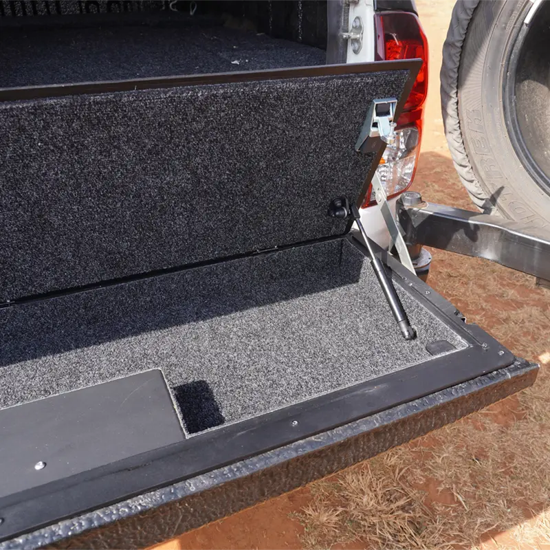 Tailgate Storage – Toyota Hilux Revo GD6 (models w/o central locking tailgates)