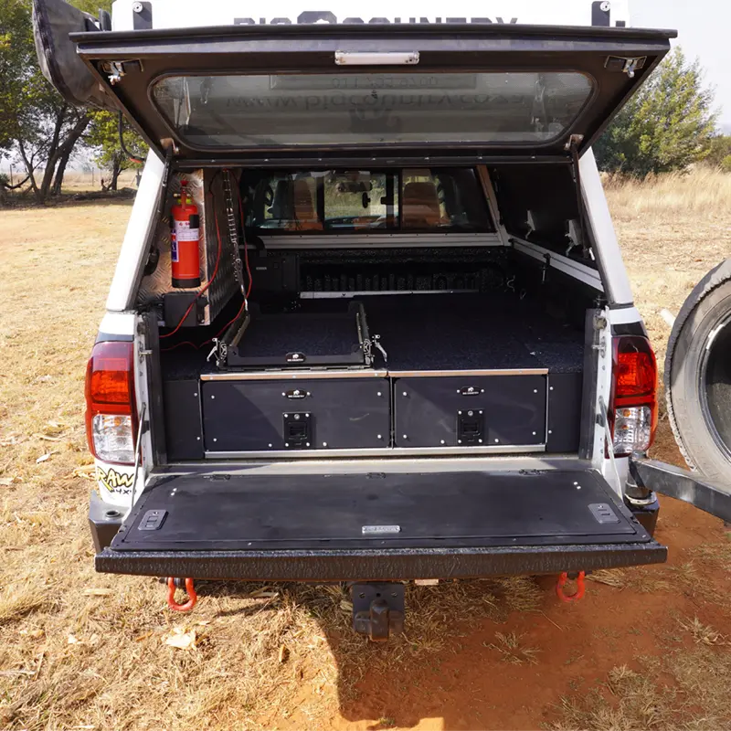 Tailgate Storage – Toyota Hilux Revo GD6 (models w/o central locking tailgates)