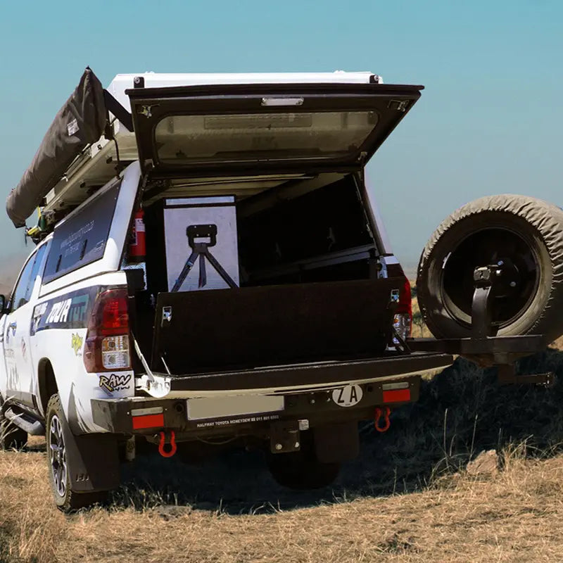Tailgate Storage – Toyota Hilux Revo GD6 (models w/o central locking tailgates)