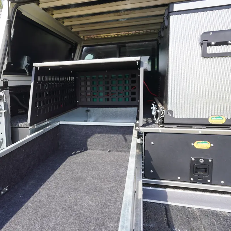 Zambezi Twin Drawer – Toyota Hilux Revo GD6 - Cab Size: Extra Cab