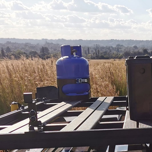 Gas Bottle Holder Roof rack/ Tourtop 3/5kg - Size: 5kg