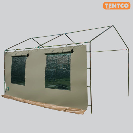 Jumbo Gazebo Side Wall With Windows - Tentco G021