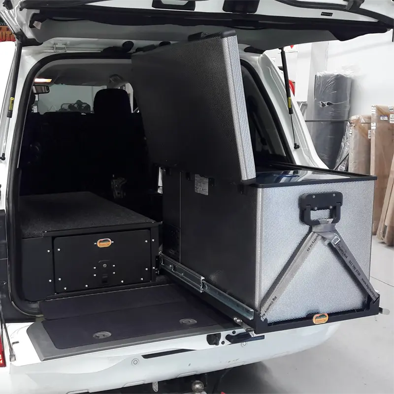 Single Drawer + Fridge Slide Platform – Toyota Land Cruiser 200 VX
