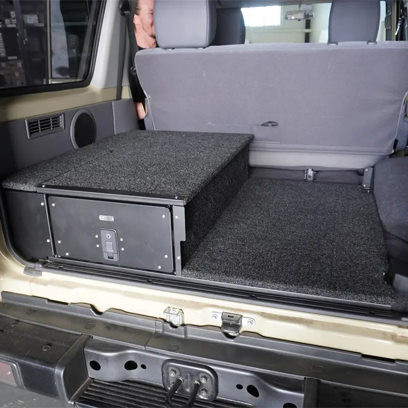 Single Drawer + Fridge Slide Platform – Toyota Land Cruiser 76