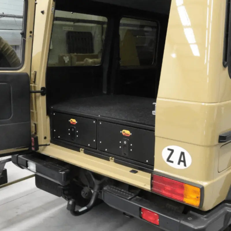 Twin Drawer – Mercedes Benz G-Wagon (Turn Buckle Fitment)