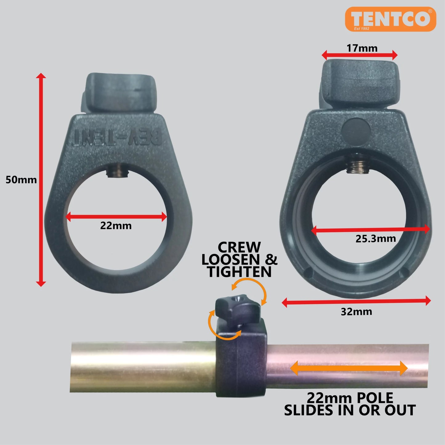 OB Clamp [2 Pack] - TENTCO TC023