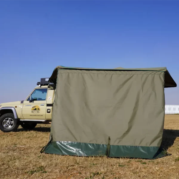 OWA Side wall PLAIN (OLIVE/GREY) 260gsm - Colour: OLIVE / Size: 2.4m
