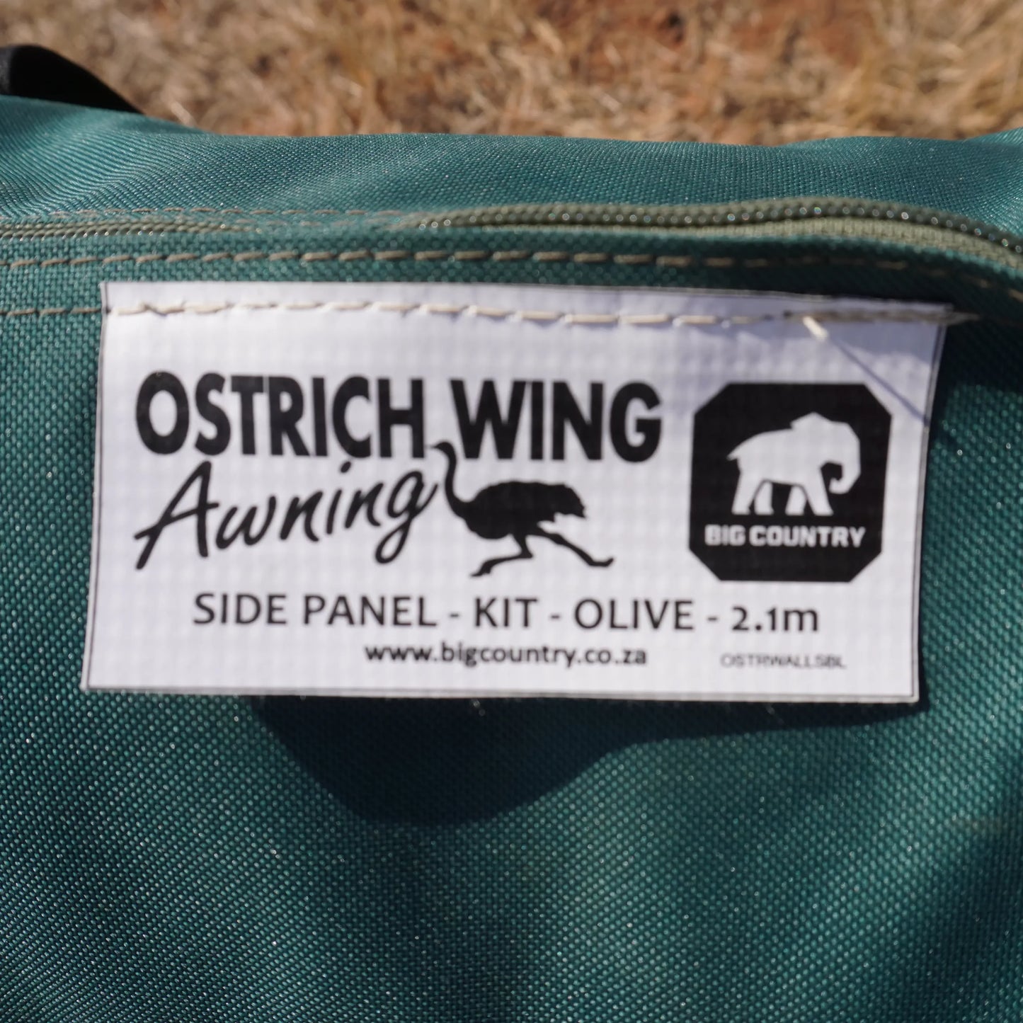 OWA Side wall KIT 2.1m #3 (OLIVE/GREY) 260gsm - Colour: GREY