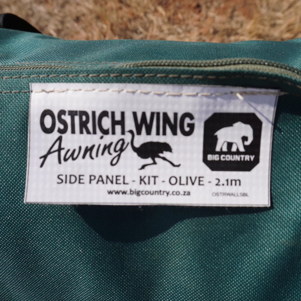 OWA Side wall KIT 2.1m #3 (OLIVE/GREY) 260gsm - Colour: GREY