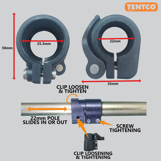 Pole Clamp - Tentco TC094