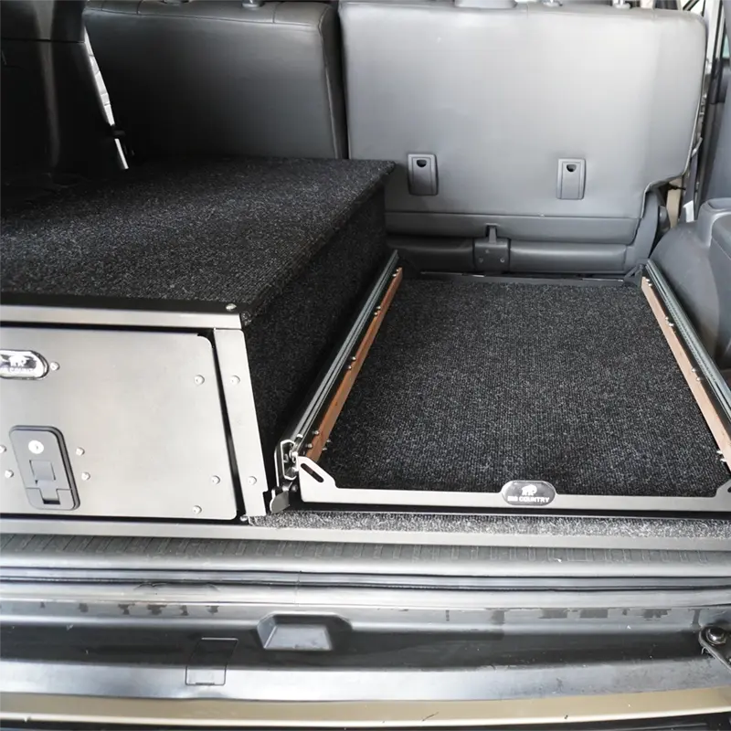Single Drawer + Fridge Slide Platform – Toyota Prado 120