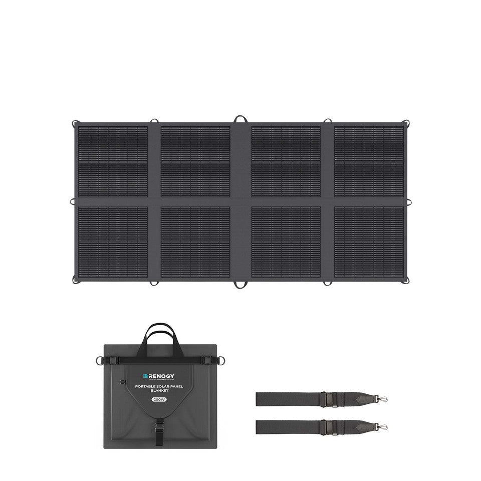 RENOGY SOLAR PANEL BLANKETS (200W & 400W) - Power: 400W