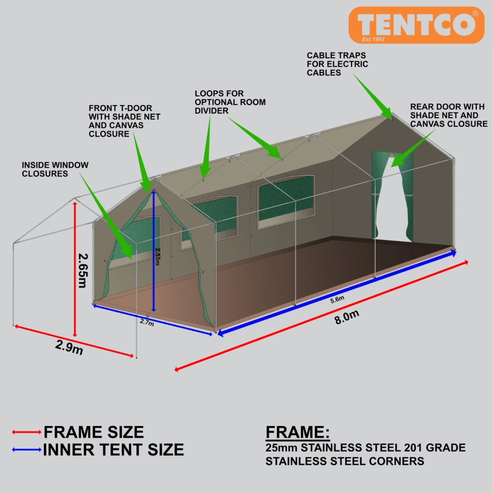Frame Tent Sahara Lodge