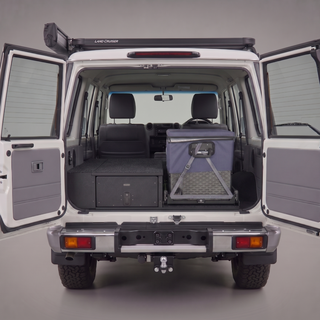 Single Drawer + Fridge Slide Platform – Toyota Land Cruiser 76