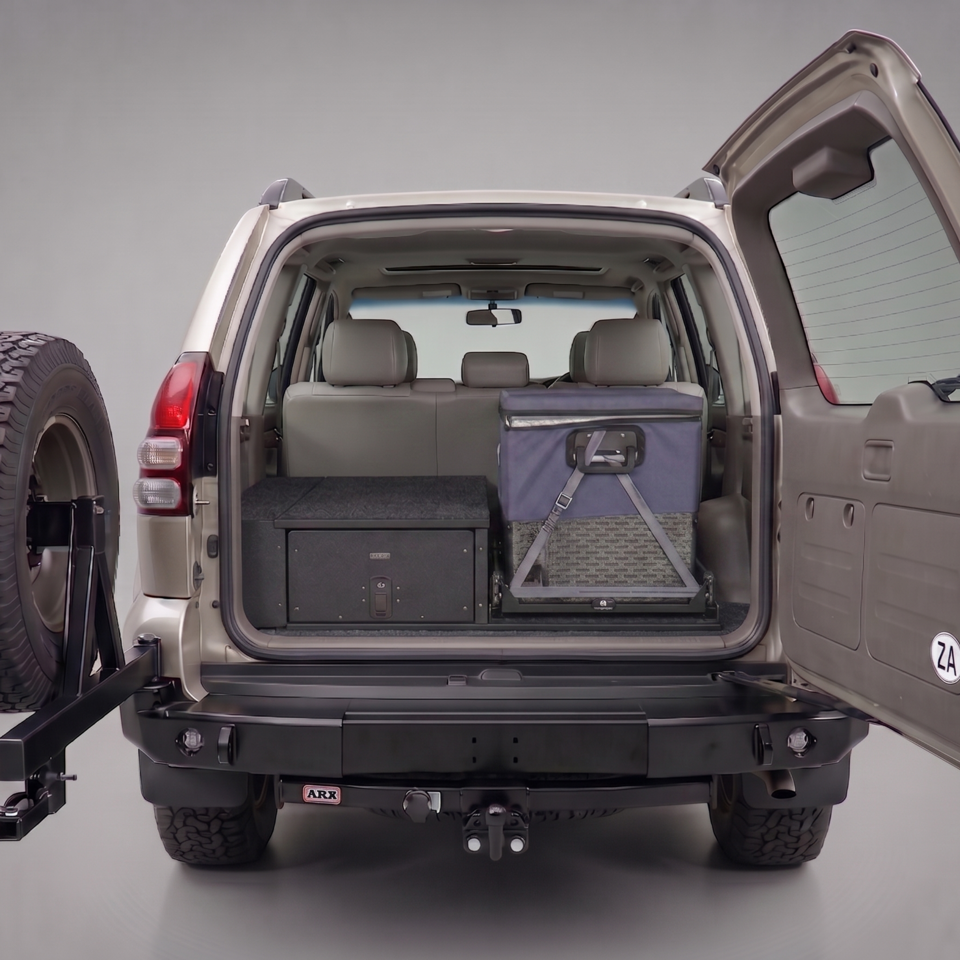 Single Drawer + Fridge Slide Platform – Toyota Prado 120