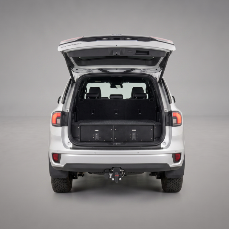 Twin Drawer – Ford Everest T6 - Mount: floor-mount