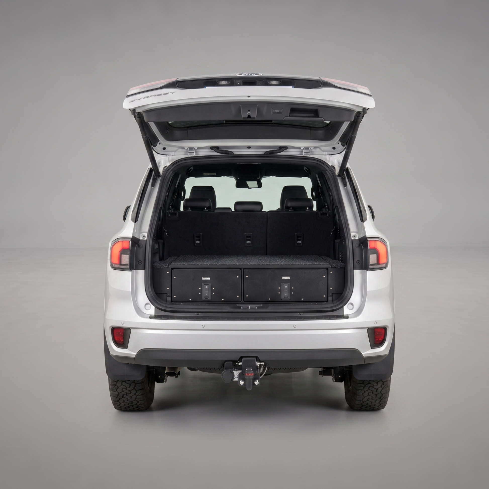 Twin Drawer – Ford Everest T6 - Mount: floor-mount