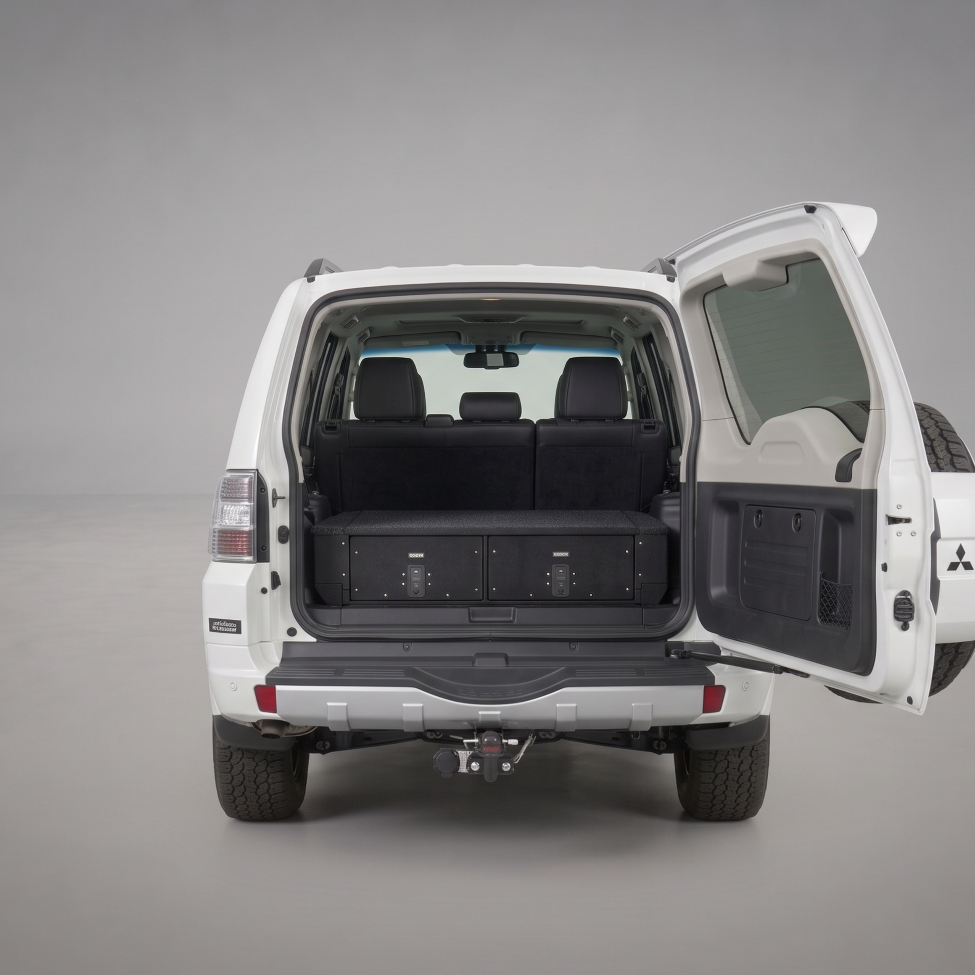 Twin Drawer – Mitsubishi Pajero LWB (JS Hole Access)